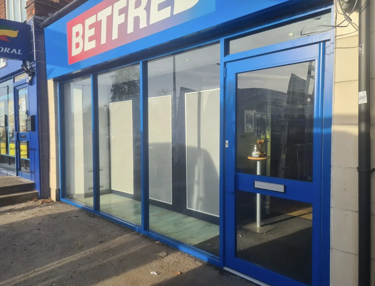 Bet Fred Shopfront Chester